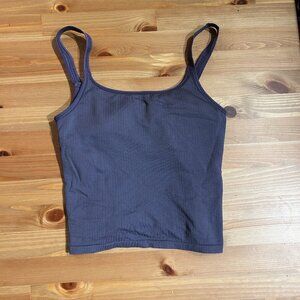 lululemon Ebb to Street Scoop-Neck Cropped Tank Top, size 6